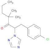 3-Heptanone, 1-(4-chlorophenyl)-4,4-dimethyl-2-(1H-1,2,4-triazol-1-yl)-