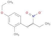 Benzene, 4-ethoxy-2-methyl-1-(2-nitro-1-butenyl)-