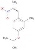 Benzene, 2-methyl-4-(1-methylethoxy)-1-(2-nitro-1-propenyl)-