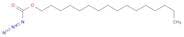 Carbonazidic acid, hexadecyl ester