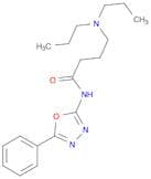 4-(Dipropylamino)-N-(5-phenyl-1,3,4-oxadiazol-2-yl)butanamide