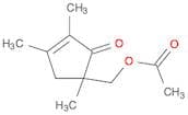2-Cyclopenten-1-one, 5-[(acetyloxy)methyl]-2,3,5-trimethyl-