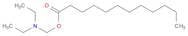 Dodecanoic acid, (diethylamino)methyl ester