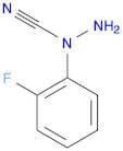 Hydrazinecarbonitrile, 1-(2-fluorophenyl)-