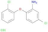 Benzenamine, 5-chloro-2-(2-chlorophenoxy)-, hydrochloride