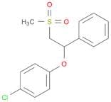Benzene, 1-chloro-4-[2-(methylsulfonyl)-1-phenylethoxy]-