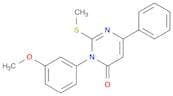 3-(3-Methoxyphenyl)-2-(methylthio)-6-phenylpyrimidin-4(3H)-one
