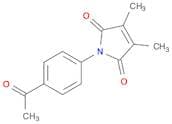 1H-Pyrrole-2,5-dione, 1-(4-acetylphenyl)-3,4-dimethyl-