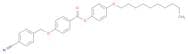 Benzoic acid, 4-[(4-cyanophenyl)methoxy]-, 4-(decyloxy)phenyl ester