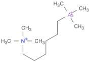 1-Hexanaminium, N,N,N-trimethyl-6-(trimethylarsonio)-