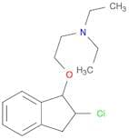 Ethanamine, 2-[(2-chloro-2,3-dihydro-1H-inden-1-yl)oxy]-N,N-diethyl-
