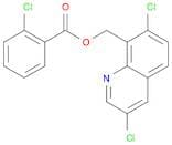 Benzoic acid, 2-chloro-, (3,7-dichloro-8-quinolinyl)methyl ester