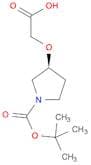 (S)-2-((1-(tert-Butoxycarbonyl)pyrrolidin-3-yl)oxy)acetic acid