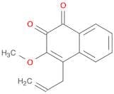1,2-Naphthalenedione, 3-methoxy-4-(2-propenyl)-