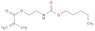 2-Propenoic acid, 2-methyl-, 2-[[(pentyloxy)carbonyl]amino]ethyl ester