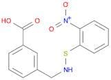 Benzoic acid, 3-[[[(2-nitrophenyl)thio]amino]methyl]-
