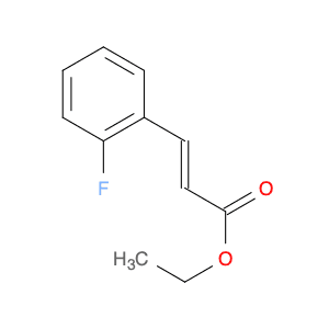 2-Propenoic acid, 3-(2-fluorophenyl)-, ethyl ester, (E)-