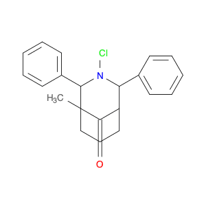3-Azabicyclo[3.3.1]nonan-9-one, 3-chloro-1-methyl-2,4-diphenyl-
