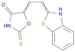 4-Oxazolidinone, 5-[(2(3H)-benzothiazolylidene)ethylidene]-2-thioxo-