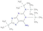 1H-Purine-2,6-diamine, tetrakis(trimethylsilyl)-