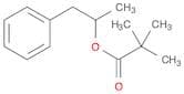 Propanoic acid, 2,2-dimethyl-, 1-methyl-2-phenylethyl ester