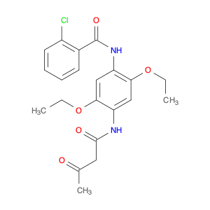 Benzamide, 2-chloro-N-[4-[(1,3-dioxobutyl)amino]-2,5-diethoxyphenyl]-