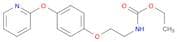 Carbamic acid, [2-[4-(2-pyridinyloxy)phenoxy]ethyl]-, ethyl ester