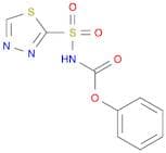 Carbamic acid, (1,3,4-thiadiazol-2-ylsulfonyl)-, phenyl ester