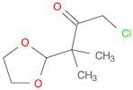 2-Butanone, 1-chloro-3-(1,3-dioxolan-2-yl)-3-methyl-