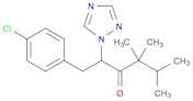3-Hexanone, 1-(4-chlorophenyl)-4,4,5-trimethyl-2-(1H-1,2,4-triazol-1-yl)-