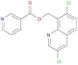 3-Pyridinecarboxylic acid, (3,7-dichloro-8-quinolinyl)methyl ester