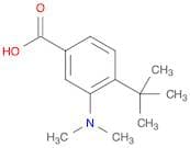Benzoic acid, 3-(dimethylamino)-4-(1,1-dimethylethyl)-