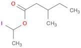 Pentanoic acid, 3-methyl-, 1-iodoethyl ester
