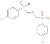 Benzene, 1,1'-[oxybis(methylenesulfonyl)]bis[4-chloro-