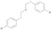 Benzene, 1,1'-[oxybis(methylenethio)]bis[4-bromo-