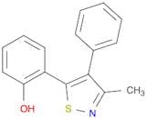 Phenol, 2-(3-methyl-4-phenyl-5-isothiazolyl)-