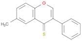 4H-1-Benzopyran-4-thione, 6-methyl-3-phenyl-