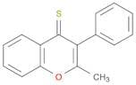 4H-1-Benzopyran-4-thione, 2-methyl-3-phenyl-