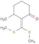 Cyclohexanone, 2-[bis(methylthio)methylene]-3-methyl-