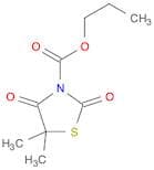 3-Thiazolidinecarboxylic acid, 5,5-dimethyl-2,4-dioxo-, propyl ester