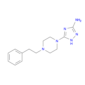 1H-1,2,4-Triazol-3-amine, 5-[4-(2-phenylethyl)-1-piperazinyl]-