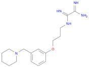 Ethanediimidamide, [3-[3-(1-piperidinylmethyl)phenoxy]propyl]-