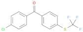 Methanone, (4-chlorophenyl)[4-[(trifluoromethyl)thio]phenyl]-