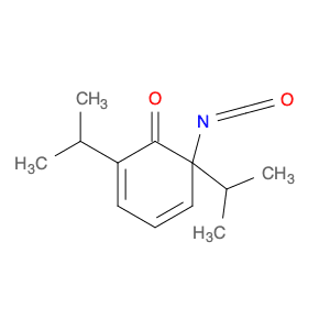 2,4-Cyclohexadien-1-one, 6-isocyanato-2,6-bis(1-methylethyl)-