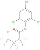 Butanoic acid, heptafluoro-, 2,4,6-trichlorophenyl ester