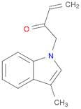 3-Buten-2-one, 1-(3-methyl-1H-indol-1-yl)-