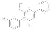 2-(Methylthio)-6-phenyl-3-(m-tolyl)pyrimidin-4(3H)-one