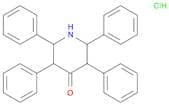 4-Piperidinone, 2,3,5,6-tetraphenyl-, hydrochloride