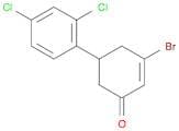 2-Cyclohexen-1-one, 3-bromo-5-(2,4-dichlorophenyl)-