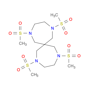 2,5,9,12-Tetraazaspiro[6.6]tridecane, 2,5,9,12-tetrakis(methylsulfonyl)-
